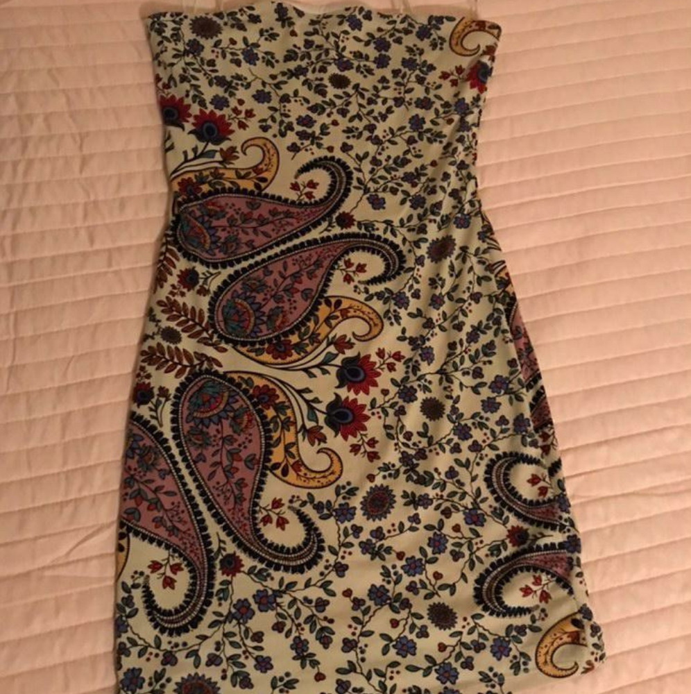 Floral Print Mini Dress